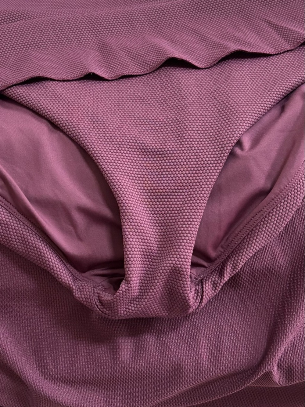 SPANX One-Piece Swim Dress in Burgundy - Picture 9 of 9